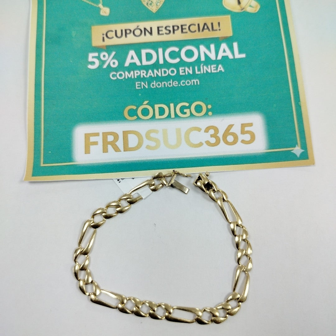 PULSERA ORO 14 K 7.6 GRMS (SEMINUEVO)