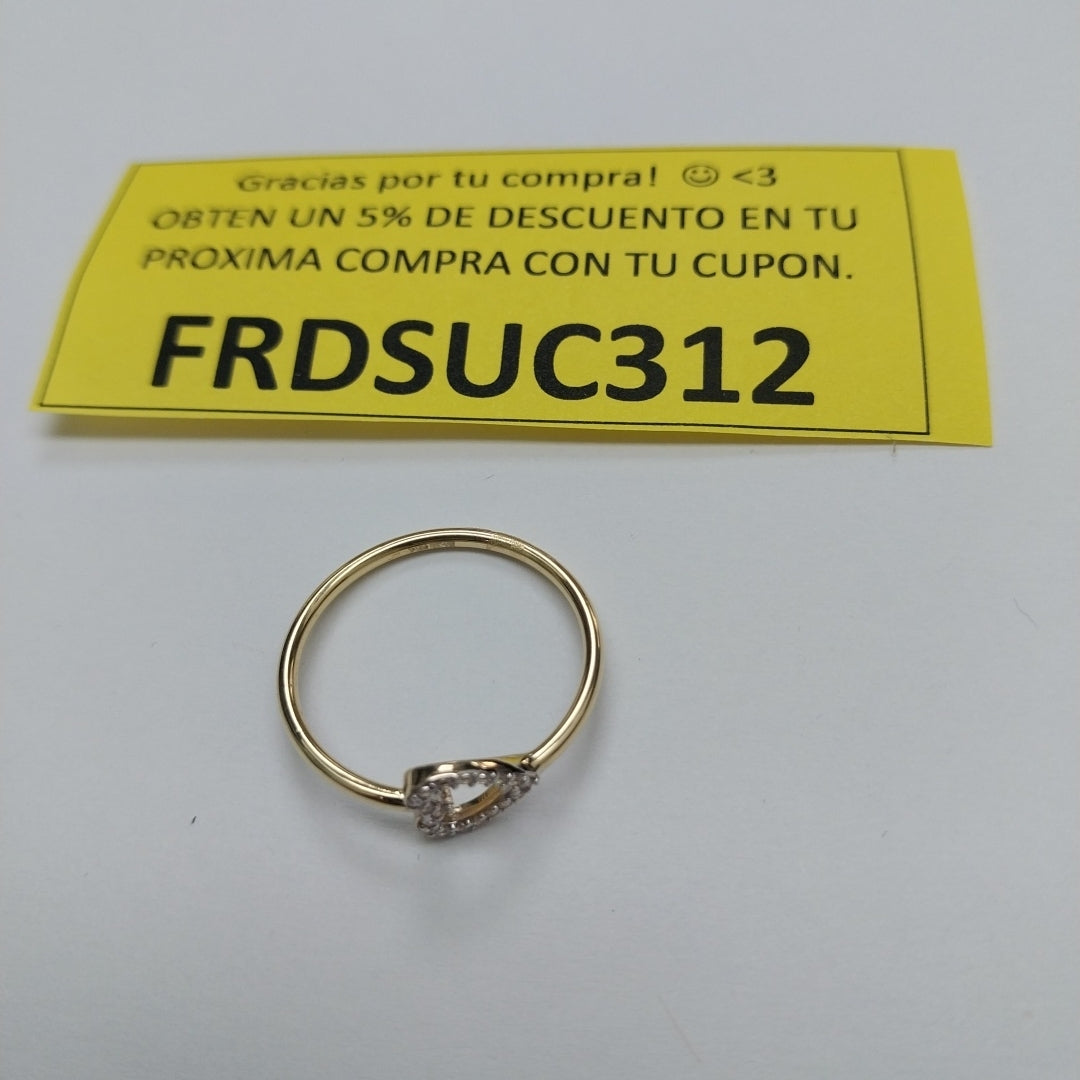 ANILLOS DAMA ORO 14K 0.8 (NUEVO)