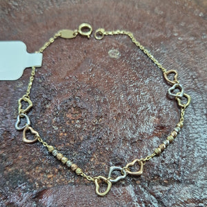 PULSERAS DAMA ORO 14K 1.8 (NUEVO)