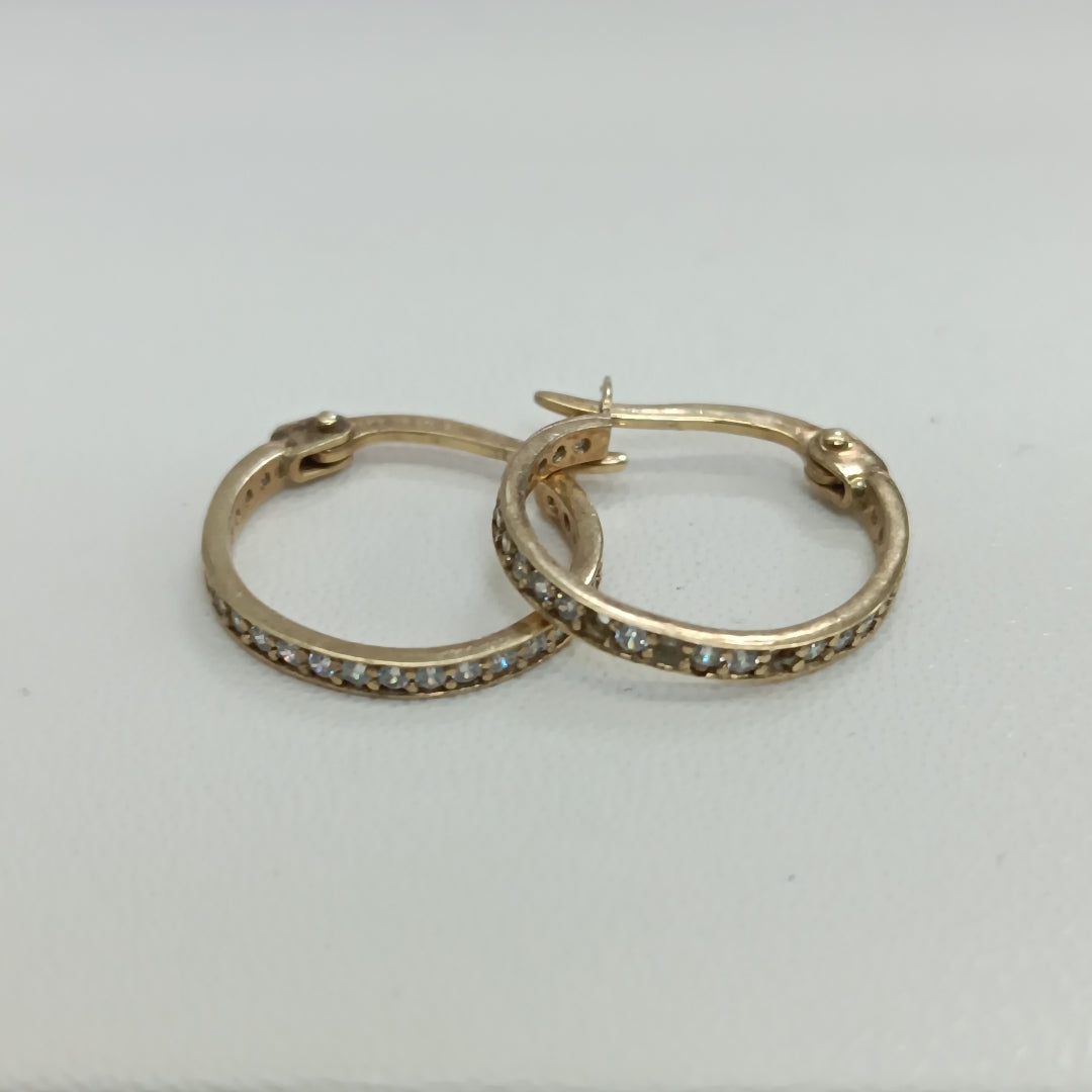ARRACADAS PAR ORO 14 K 1.3 GRMS (SEMINUEVO)