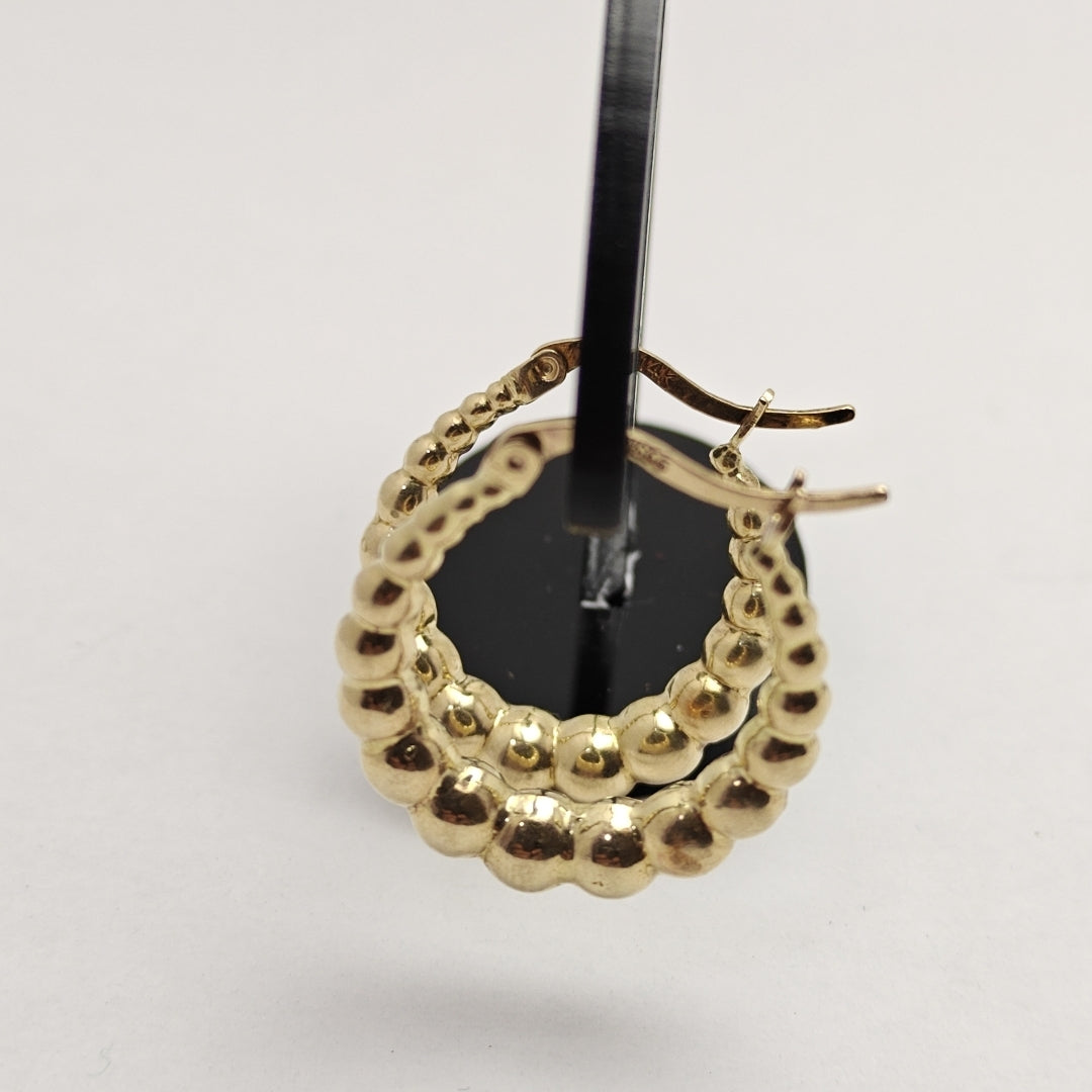 ARRACADAS PAR ORO 14 K 2,70 GRMS (SEMINUEVO)