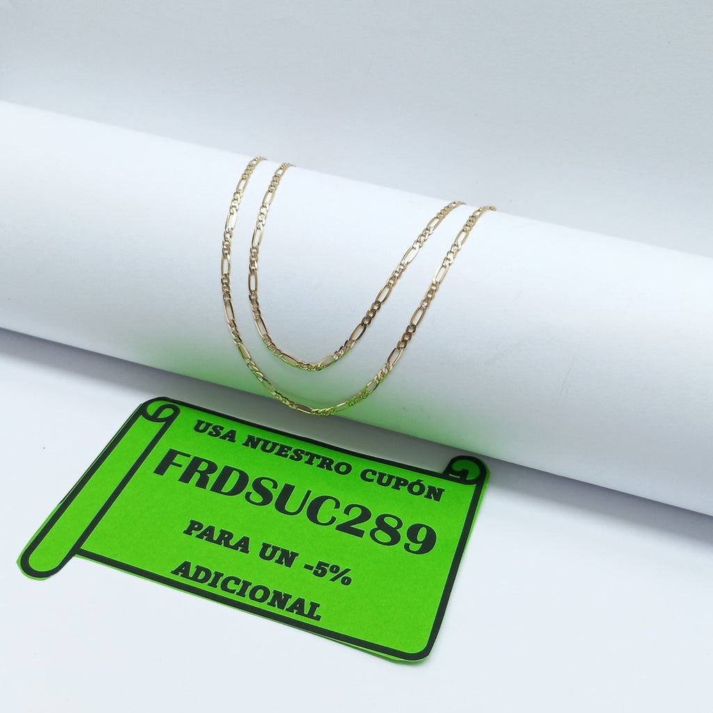 CADENA ORO 14 K 2.4 GRMS (SEMINUEVO)