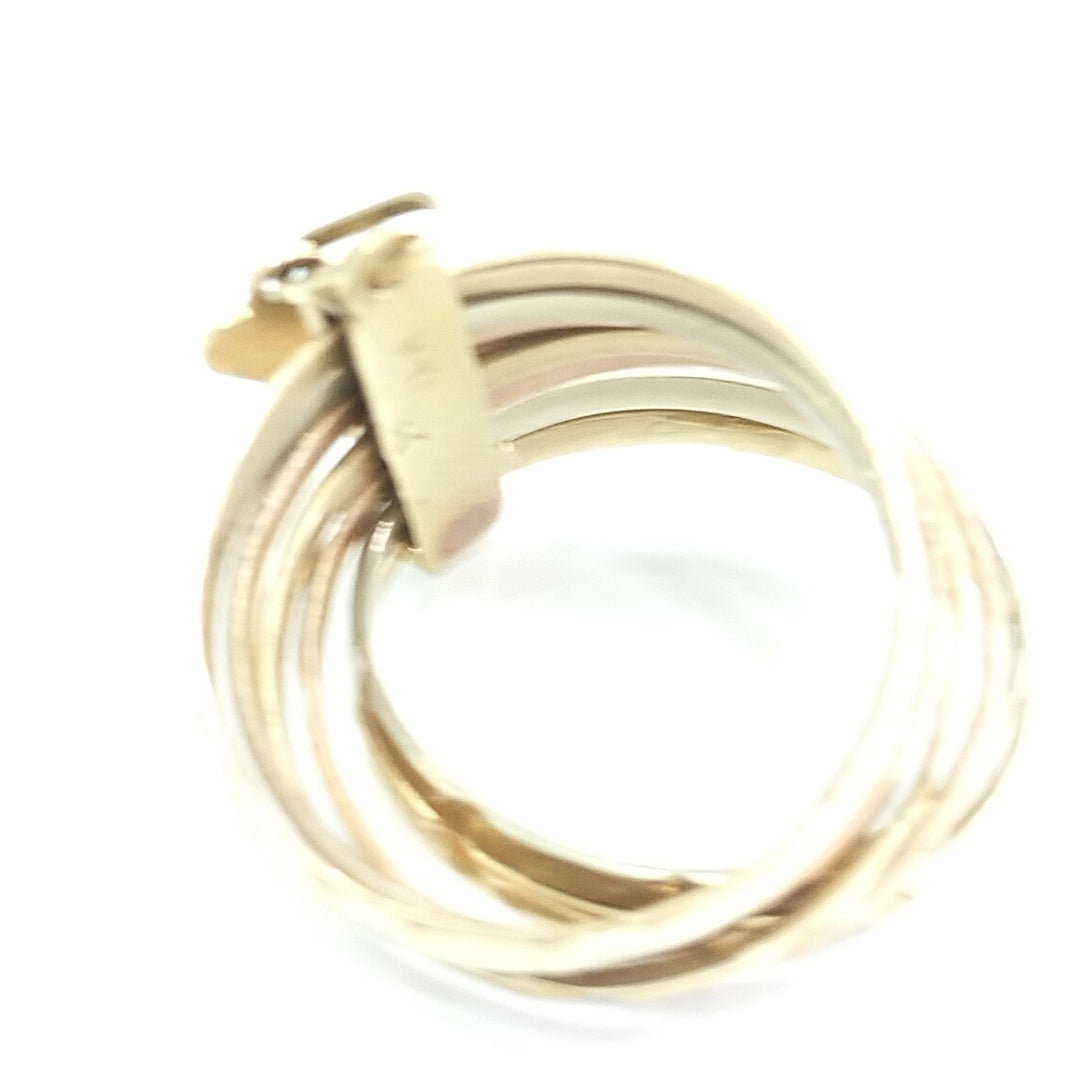 SEMANARIO DE ARGOLLAS ORO 14 K 5,10 GRMS (SEMINUEVO)