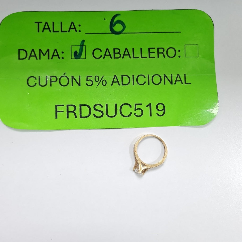 SOLITARIO ORO 14 K 2.1 GRMS (SEMINUEVO)