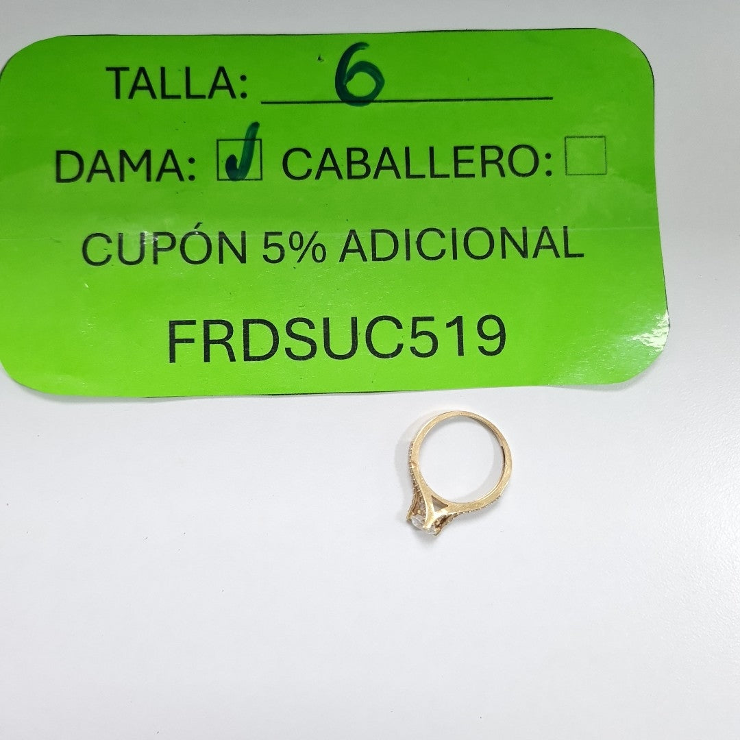 SOLITARIO ORO 14 K 2.1 GRMS (SEMINUEVO)