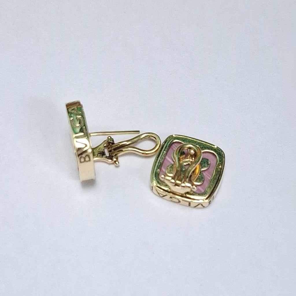 ARETES PAR ORO 14 K 10.9 GRMS (SEMINUEVO)