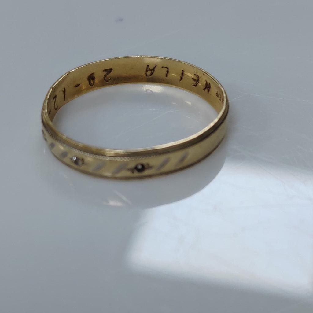 ARGOLLA ORO 14 K 1.8 GRMS (SEMINUEVO)