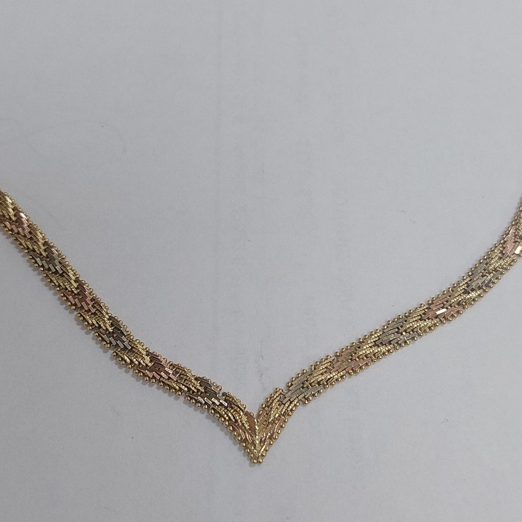GARGANTILLA ORO 14 K 17.4 GRMS (SEMINUEVO)