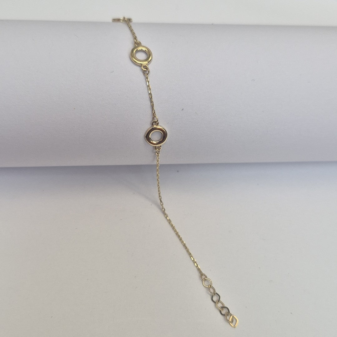 PULSERAS DAMA ORO 14K 1.3 (NUEVO)