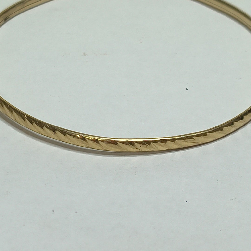PULSERA RIGIDA ORO 10 K 3.5 GRMS (SEMINUEVO)
