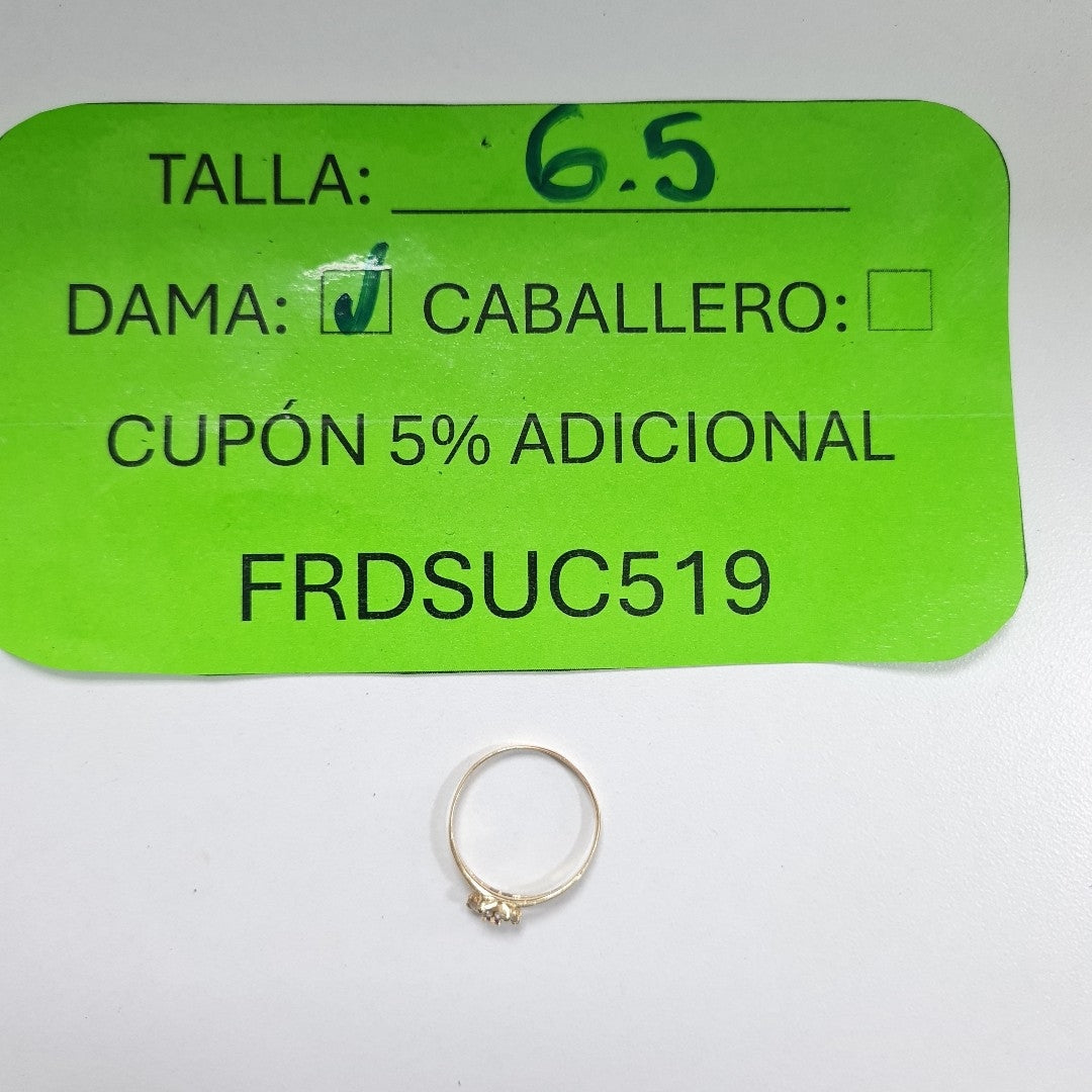 ANILLITO,ANILLO ORO 14 K 1,20 GRMS (SEMINUEVO)