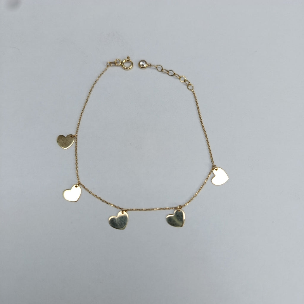 PULSERAS DAMA ORO 14K 1.2 (NUEVO)