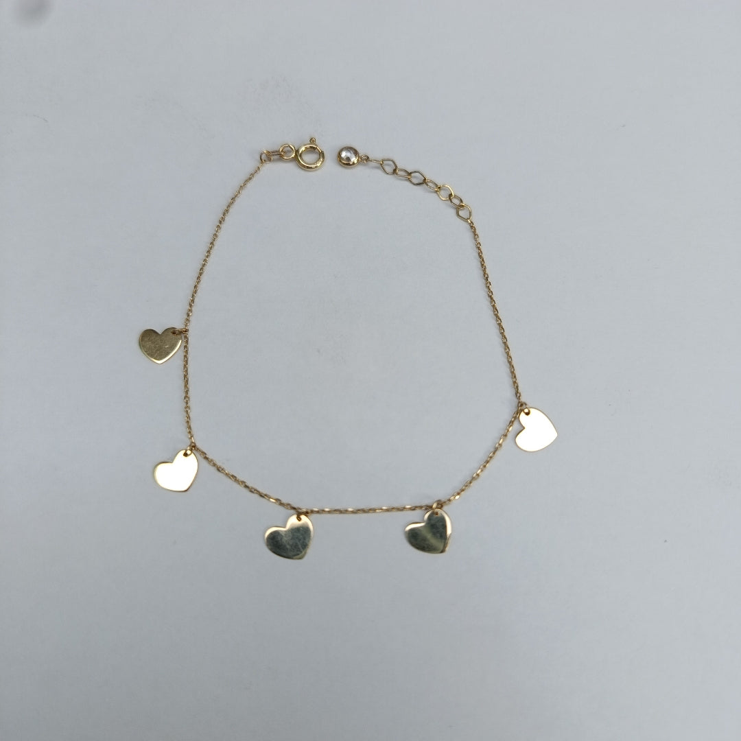PULSERAS DAMA ORO 14K 1.2 (NUEVO)