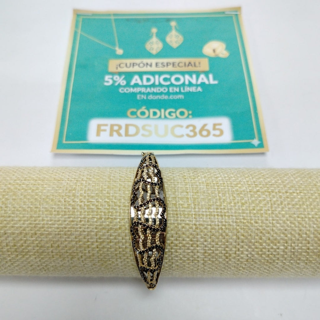 PULSERA RIGIDA ORO 14 K 13.3 GRMS (SEMINUEVO)