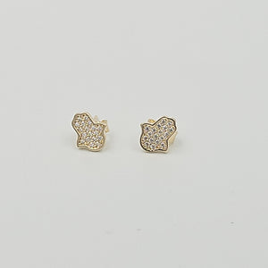 BROQUELES ORO 14K 1.3 (NUEVO)