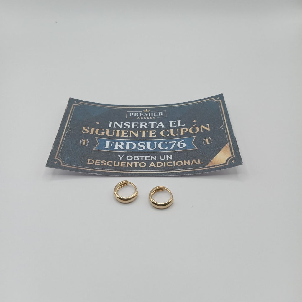 HUGGIES ORO 14K 1.2 (NUEVO)