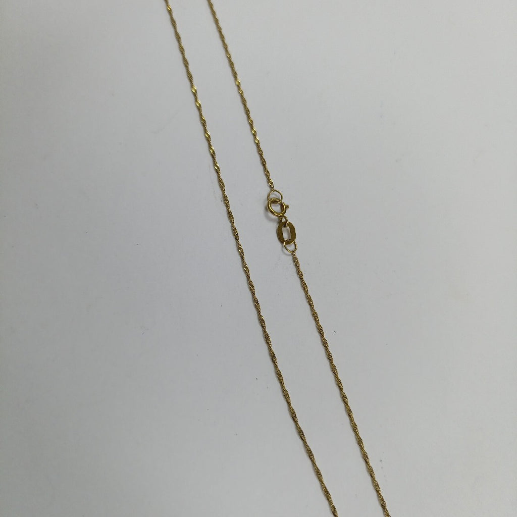 CADENA ORO 14 K 0.8 GRMS (SEMINUEVO)