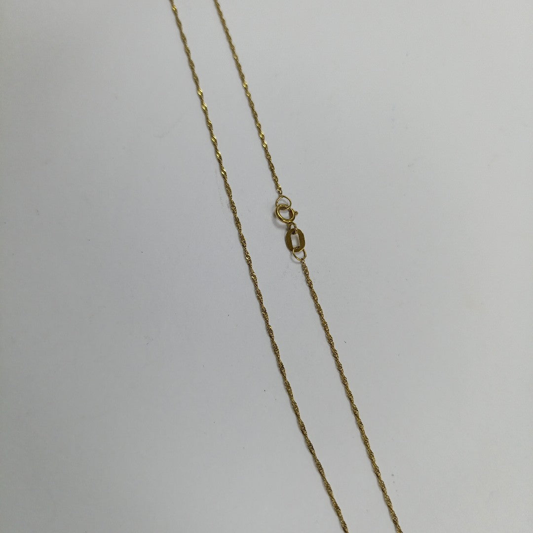 CADENA ORO 14 K 0.8 GRMS (SEMINUEVO)