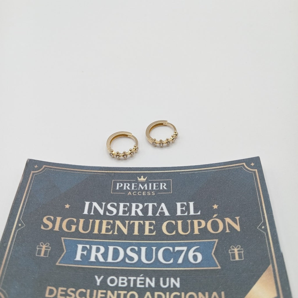 HUGGIES ORO 14K 1.4 (NUEVO)