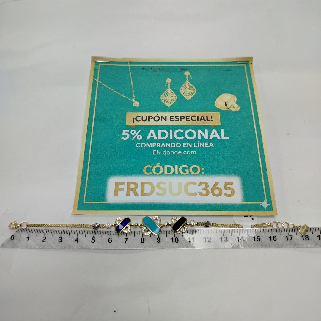 PULSERA ORO 14 K 6.1 GRMS (SEMINUEVO)