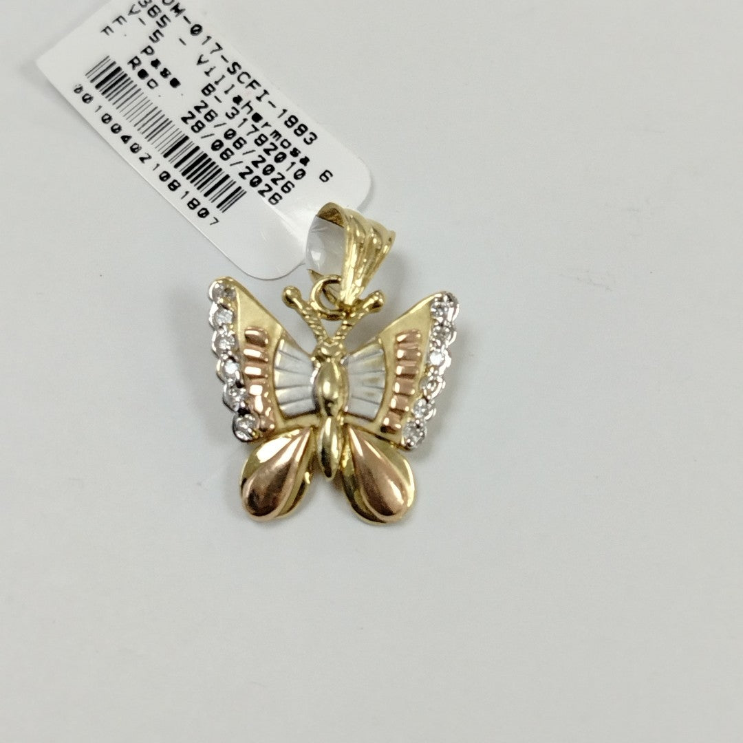 DIJE ORO COMBINADO 14 K 3.8 GRMS (SEMINUEVO)
