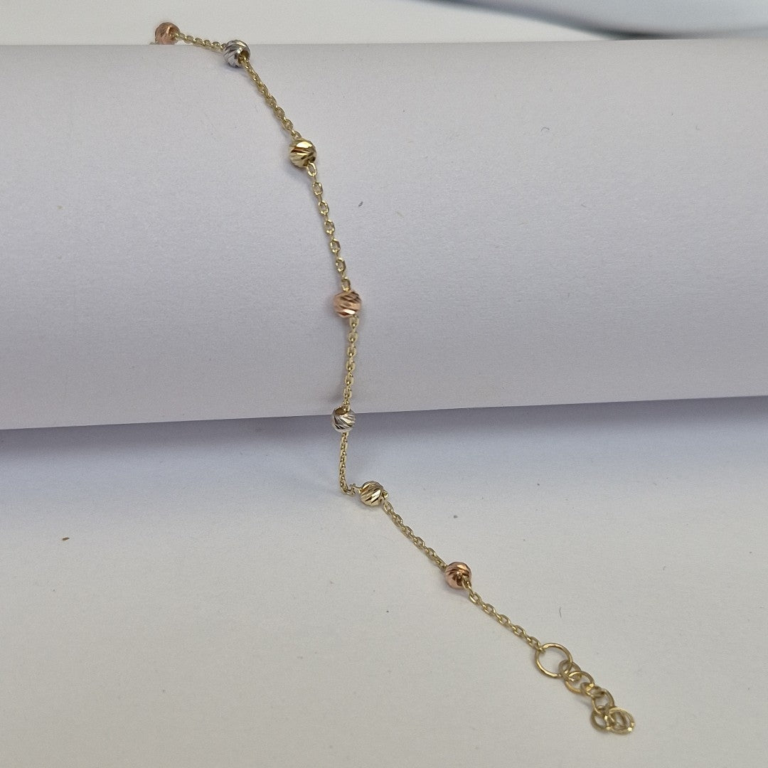 PULSERAS DAMA ORO 14K 1.2 (NUEVO)