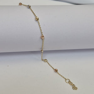 PULSERAS DAMA ORO 14K 1.2 (NUEVO)