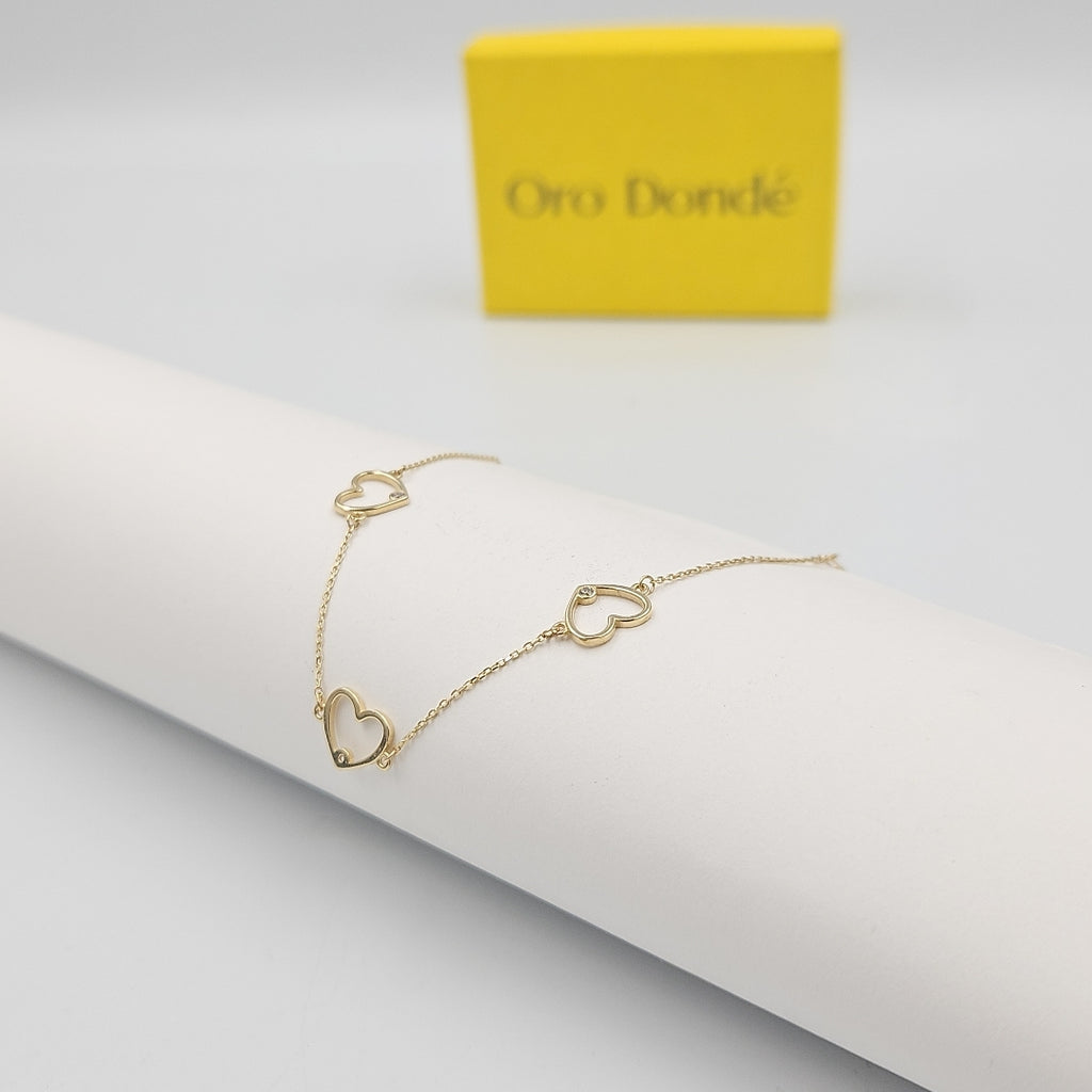 PULSERAS DAMA ORO 14K 1.5 (NUEVO)