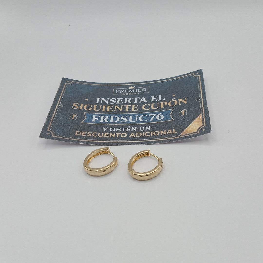 HUGGIES ORO 14K 1.7 (NUEVO)