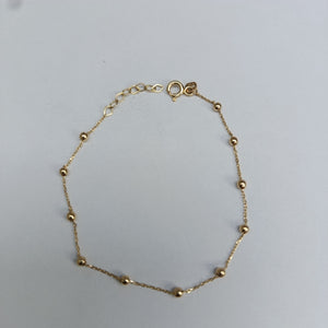 PULSERAS DAMA ORO 14K 1.1 (NUEVO)