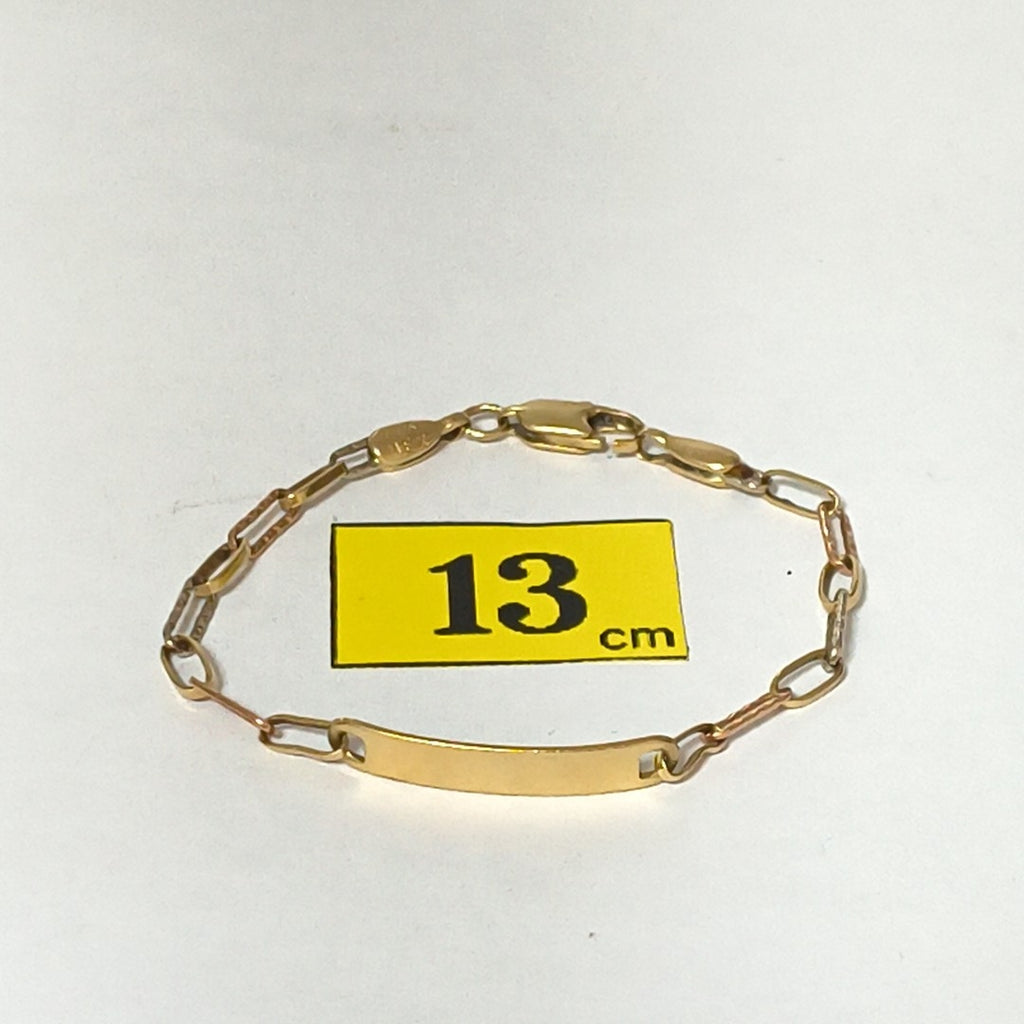 ESCLAVA ORO COMBINADO 14 K 2,60 GRMS (SEMINUEVO)