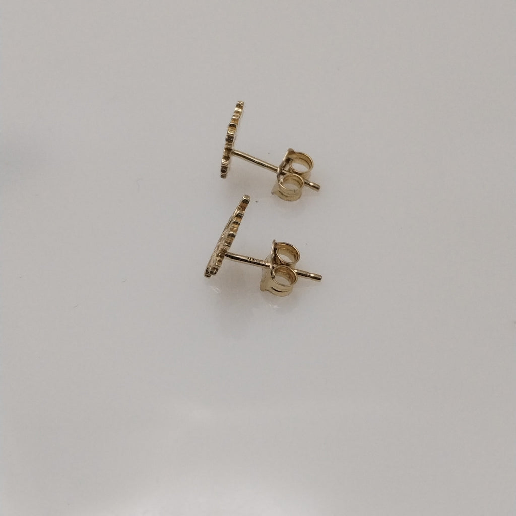 BROQUELES PAR ORO 14 K 1.3 GRMS (SEMINUEVO)