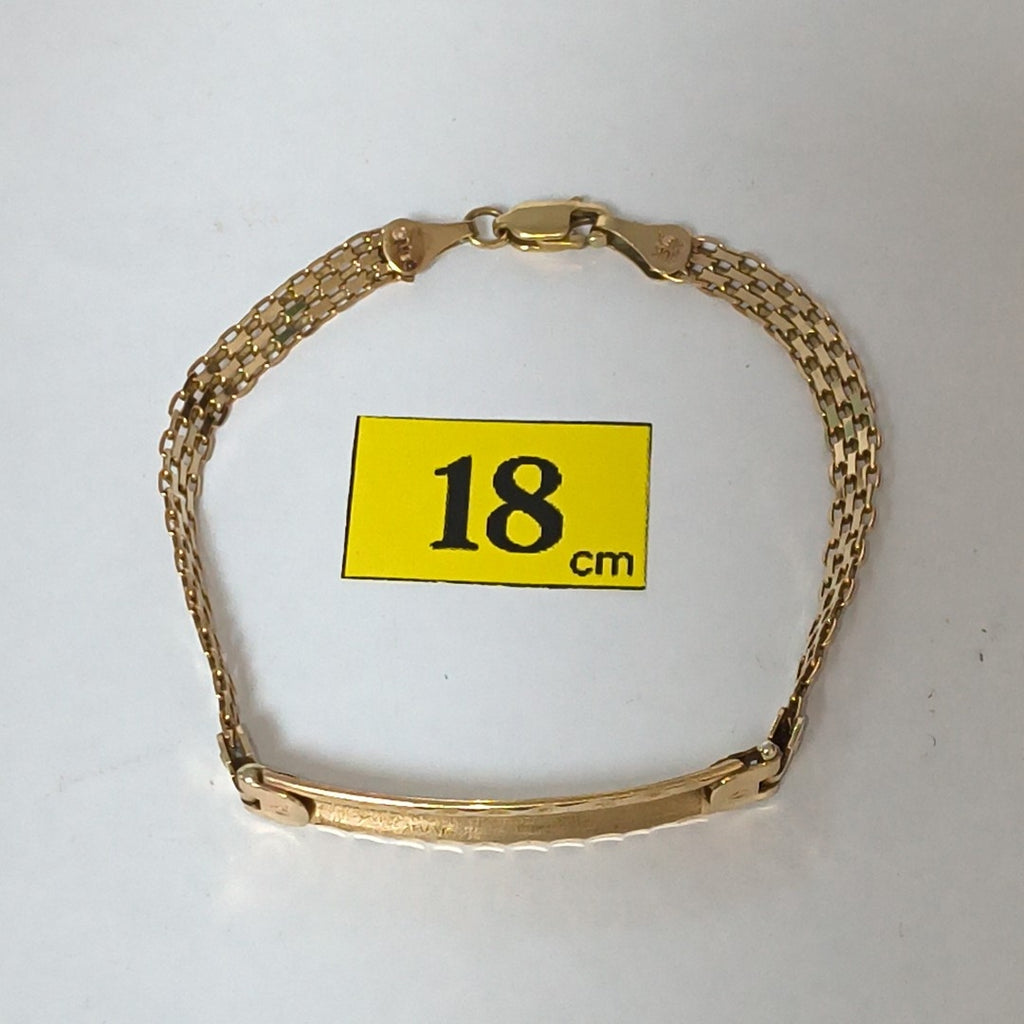 ESCLAVA ORO 10 K 4.9 GRMS (SEMINUEVO)