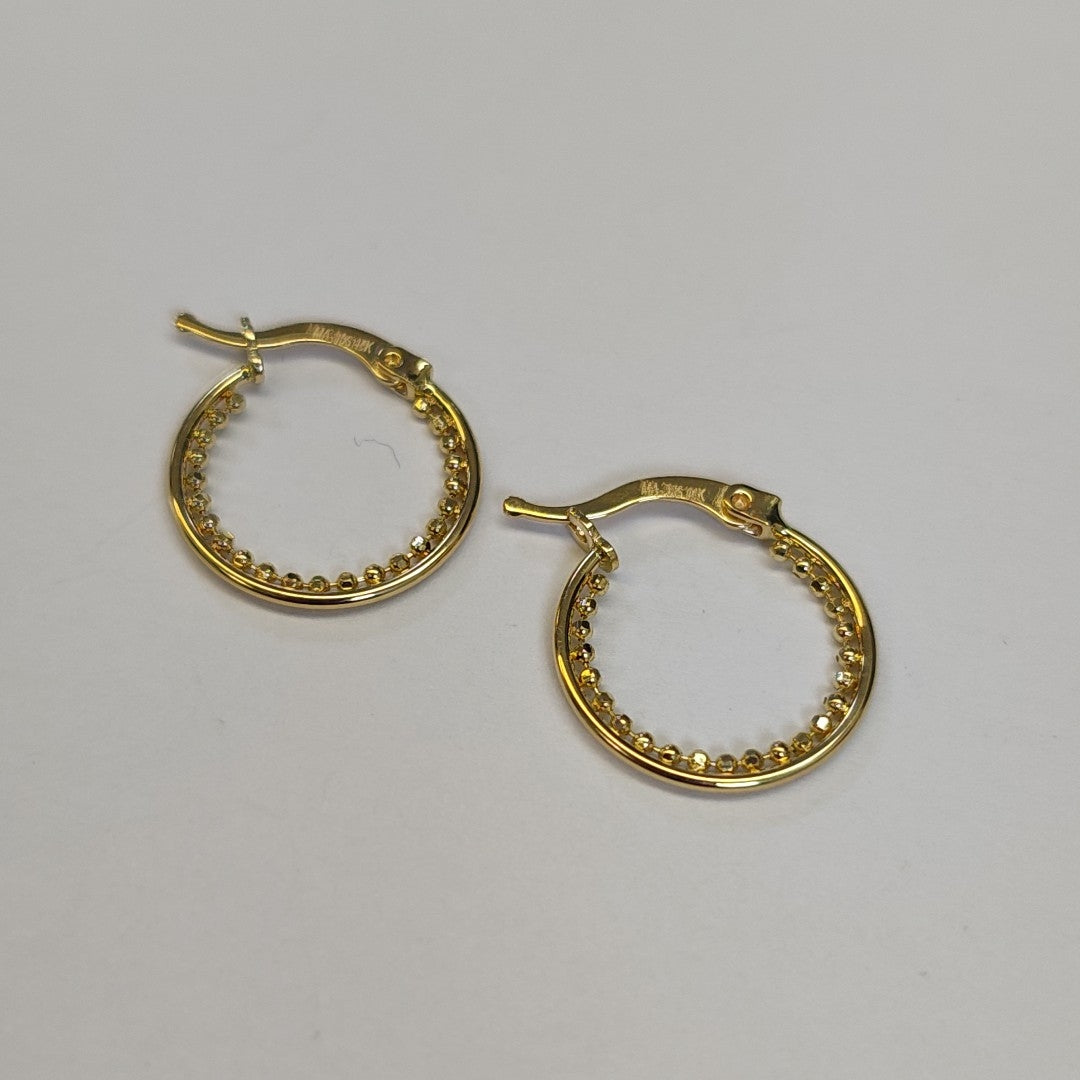 ARRACADAS ORO 14K 1.7 (NUEVO)