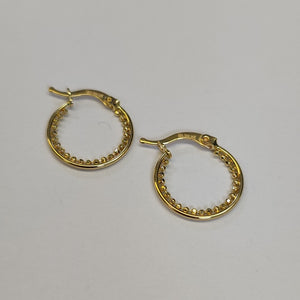ARRACADAS ORO 14K 1.7 (NUEVO)