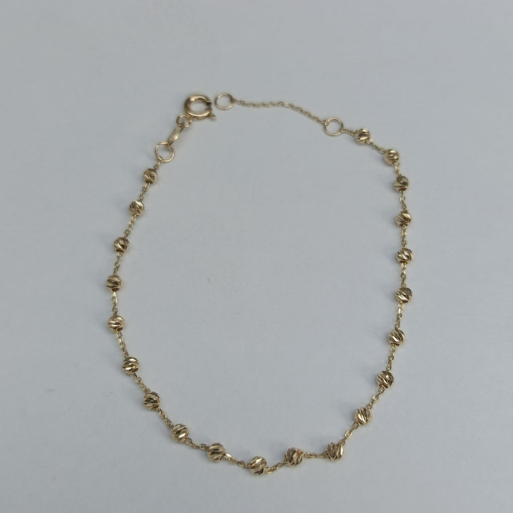 PULSERAS DAMA ORO 14K 1.2 (NUEVO)