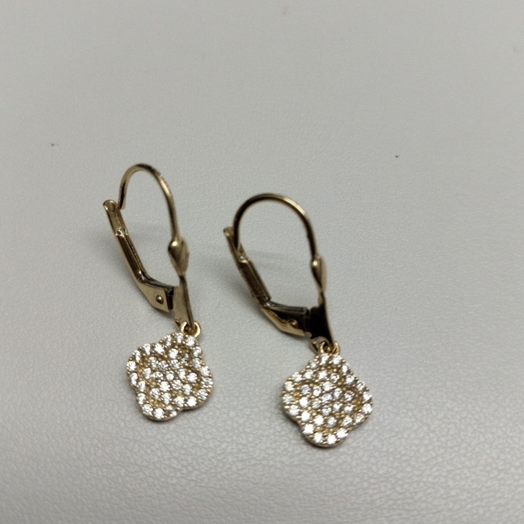 BROQUELES ORO 14K 2.4 (NUEVO)