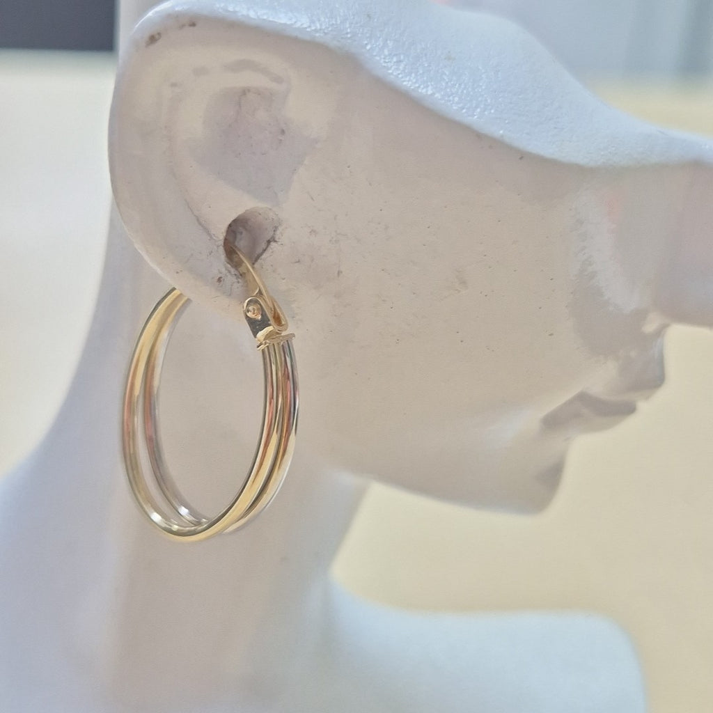 ARRACADAS ORO 14K 1.5 (NUEVO)