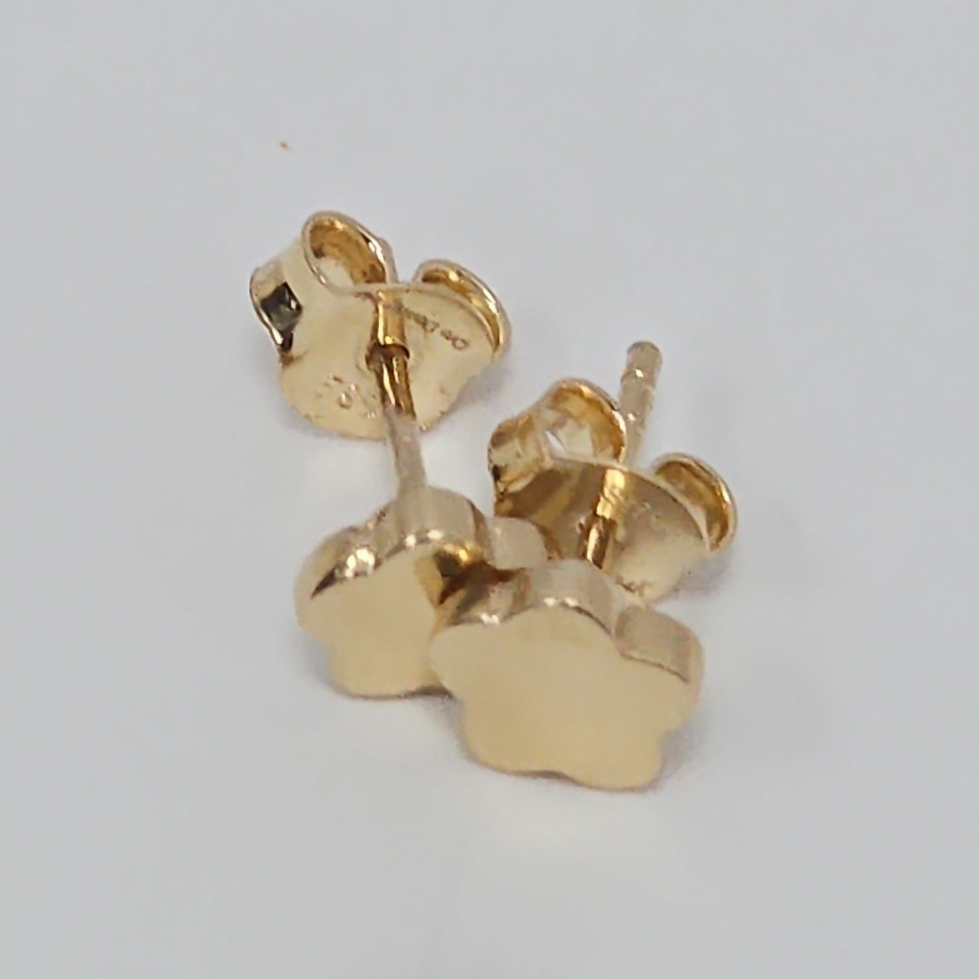 BROQUELES ORO 14K 1.1 (NUEVO)