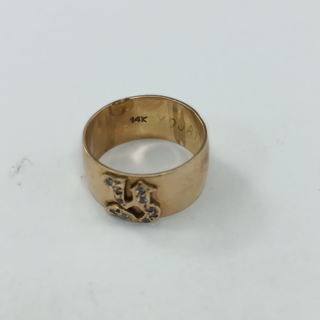 ANILLO ORO 14 K 6.4 GRMS (SEMINUEVO)