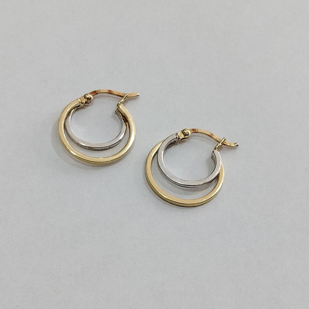 ARRACADAS PAR ORO 14 K 1.3 GRMS (SEMINUEVO)