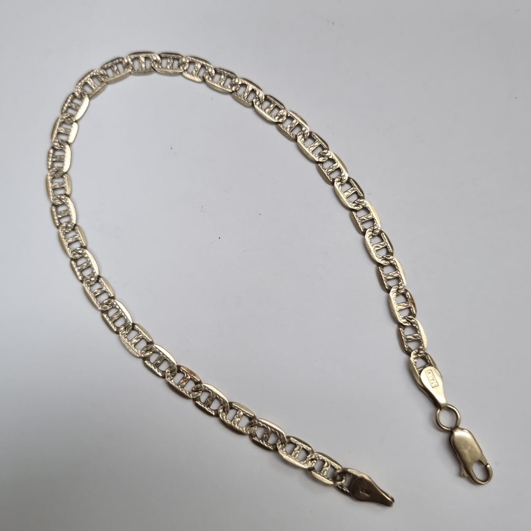PULSERA ORO,RODIADO 10 K 7,40 GRMS (SEMINUEVO)