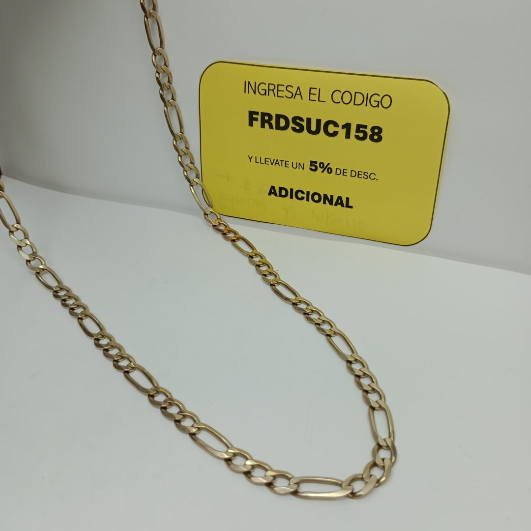 CADENA ORO 8 K 40.5 GRMS (SEMINUEVO)