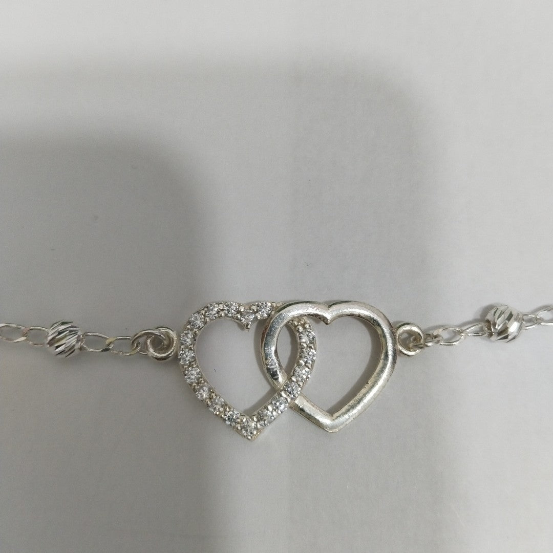 PULSERA TEJIDO TEJIDO ESPECIAL PLATA .925 18 CM 4 GR (NUEVO)
