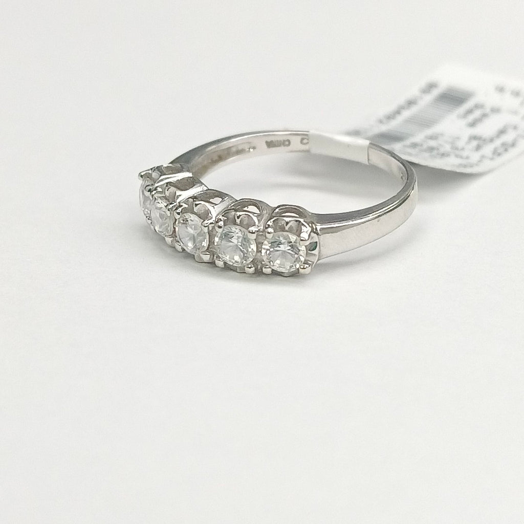 ANILLITO ORO, ORO BLANCO 14 K 2.2 GRMS (SEMINUEVO)