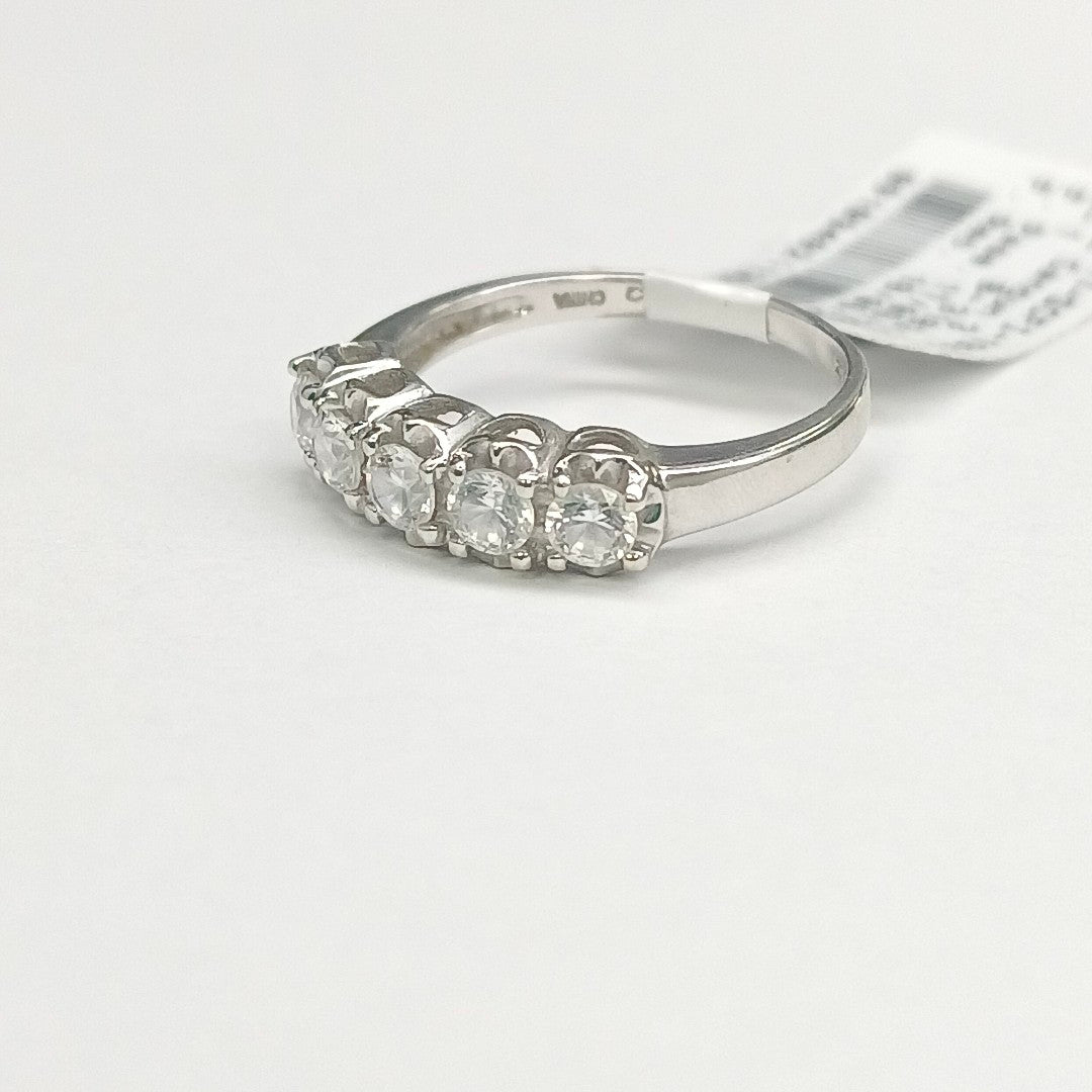 ANILLITO ORO, ORO BLANCO 14 K 2.2 GRMS (SEMINUEVO)