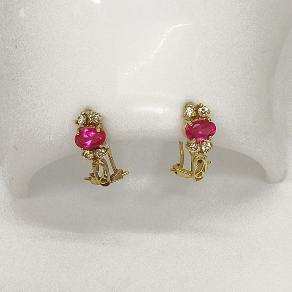 ARETES PAR ORO 10 K 2,60 GRMS (SEMINUEVO)