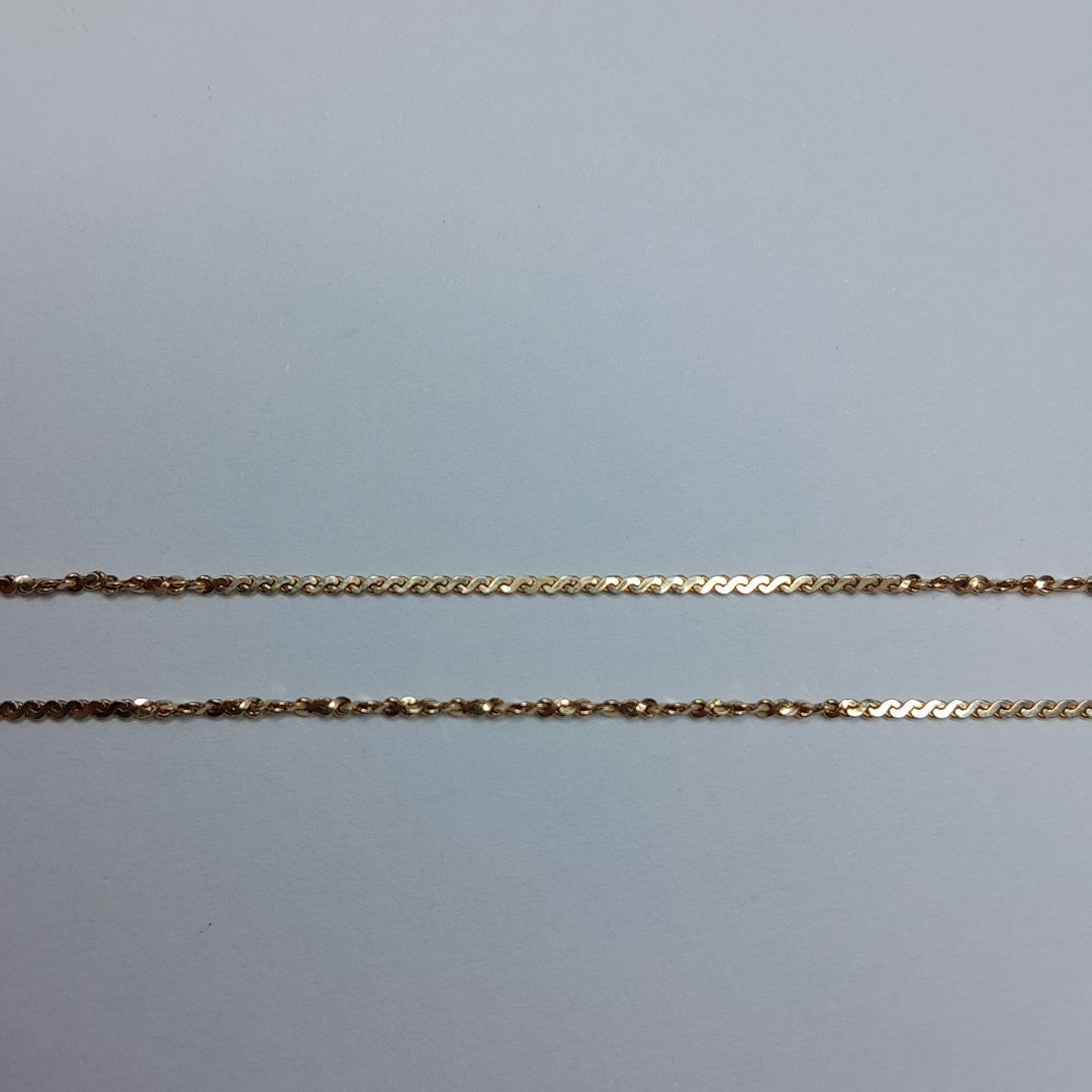 GARGANTILLA ORO 14 K 2,30 GRMS (SEMINUEVO)