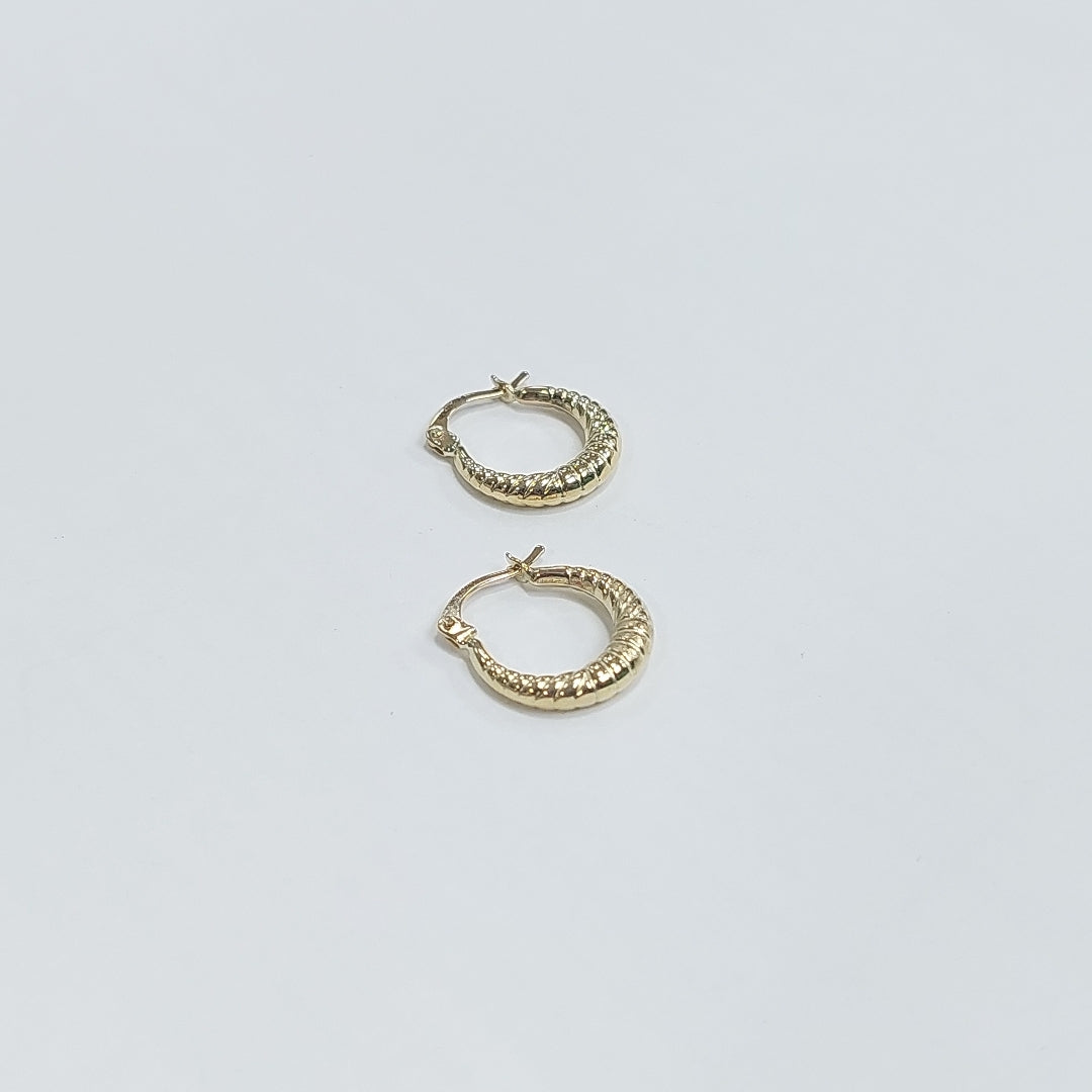 ARRACADAS ORO 14K 1.1 (NUEVO)