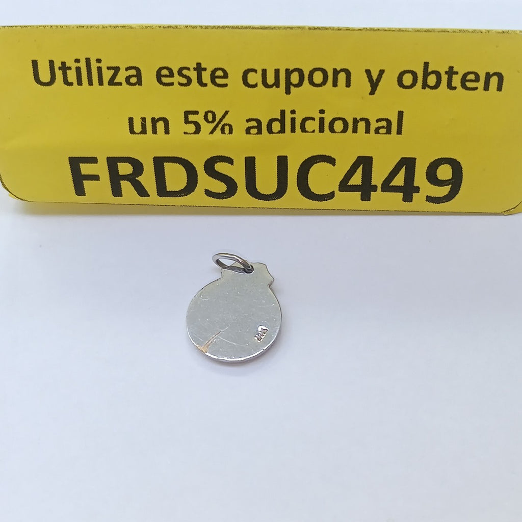 DIJE ORO,ORO BLANCO 14 K 2,30 GRMS (SEMINUEVO)